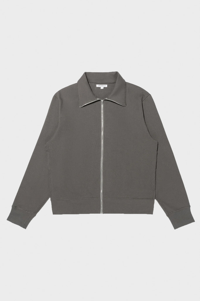 Lady White Co. - Textured Full Zip - Solid Grey - Canoe Club
