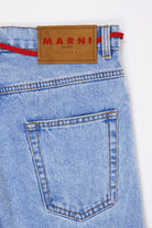 Marni - Bleached Coated Denim - Illusion Blue - Canoe Club