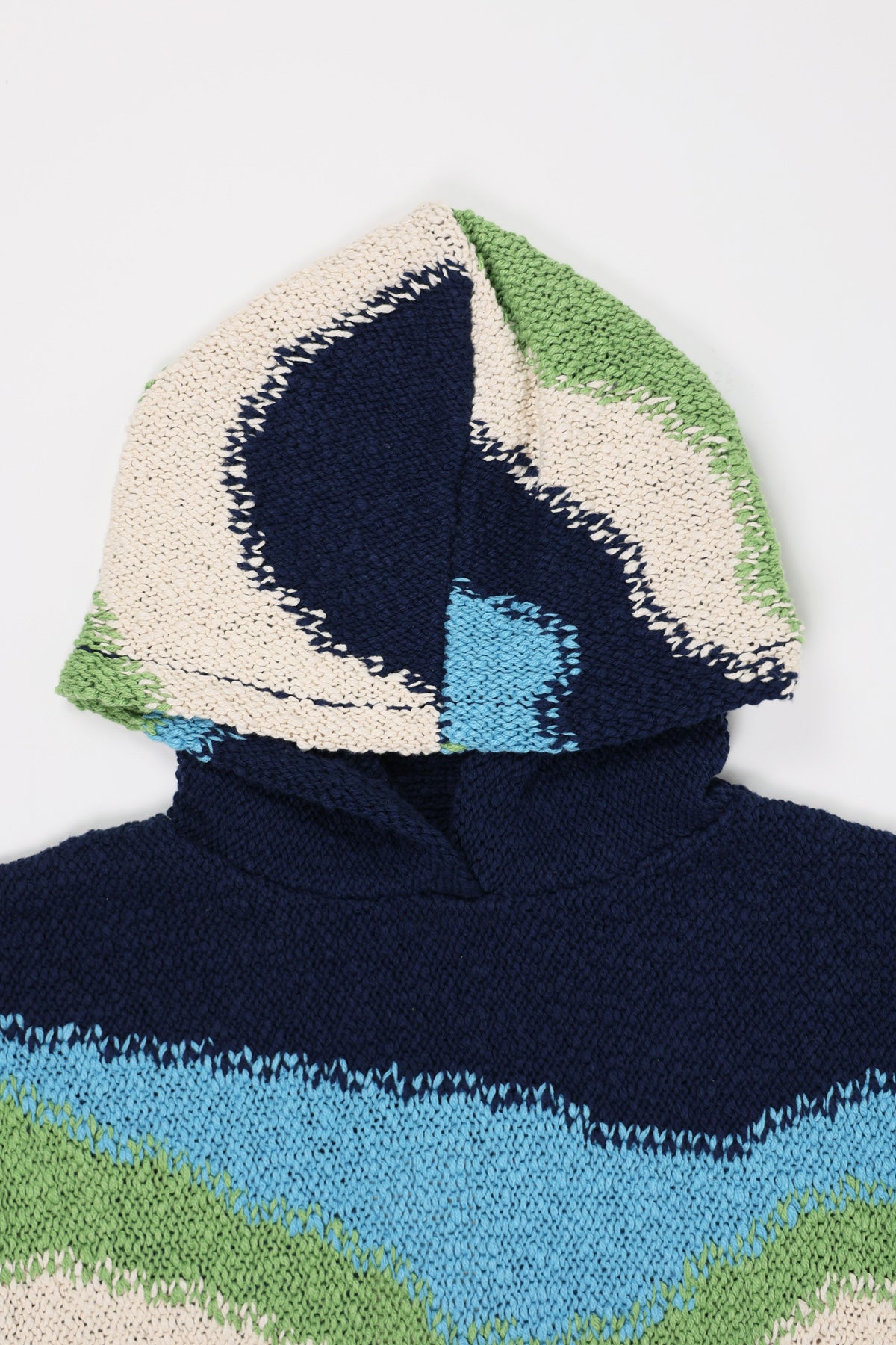 Marni - Blue Cotton Jumper with Hood - Powder Blue - Canoe Club