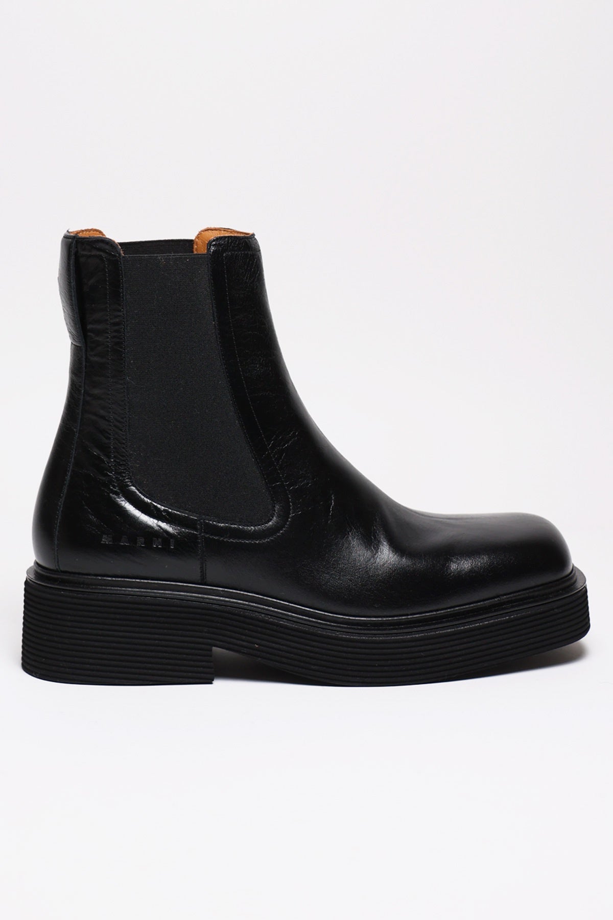 Marni - Chelsea Boot - Shiny Black - Canoe Club