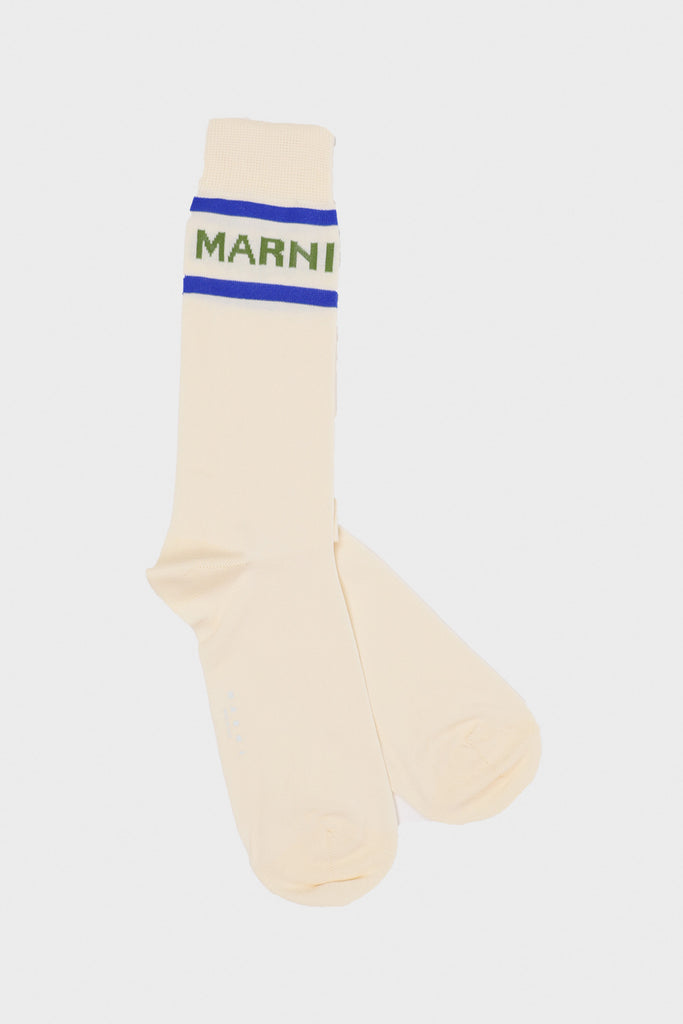 Marni - Logo Socks - Light Yellow - Canoe Club