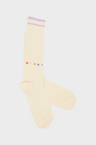 Marni - Tecno Logo Socks - Light Yellow - Canoe Club