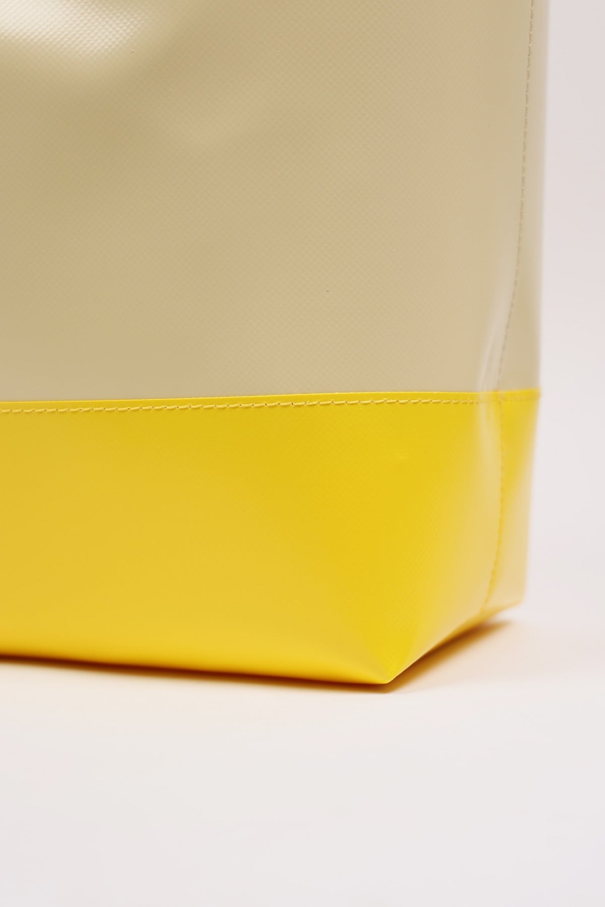 Marni - Tribeca Shopping Bag - Yellow/White - Canoe Club
