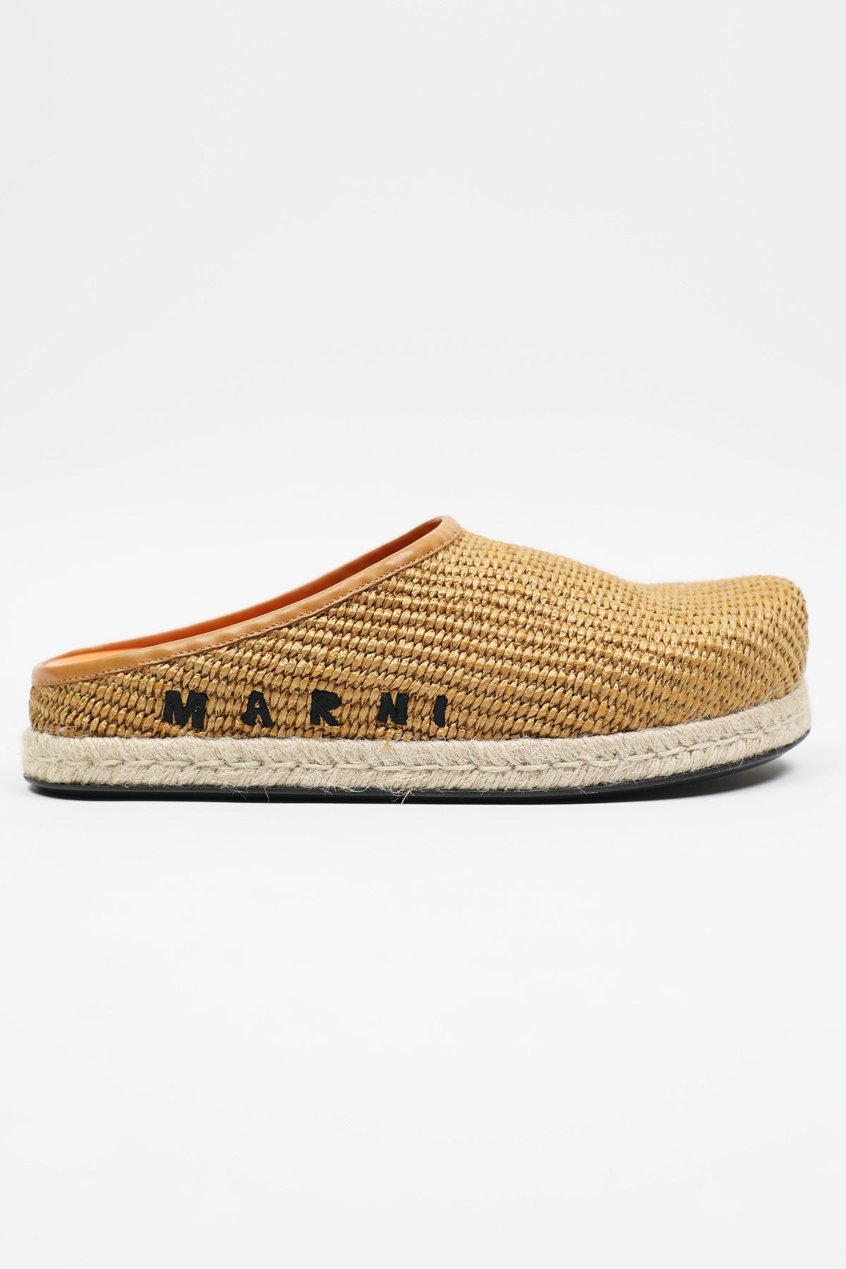 Marni - Woven Sabot Clog - Tan - Canoe Club