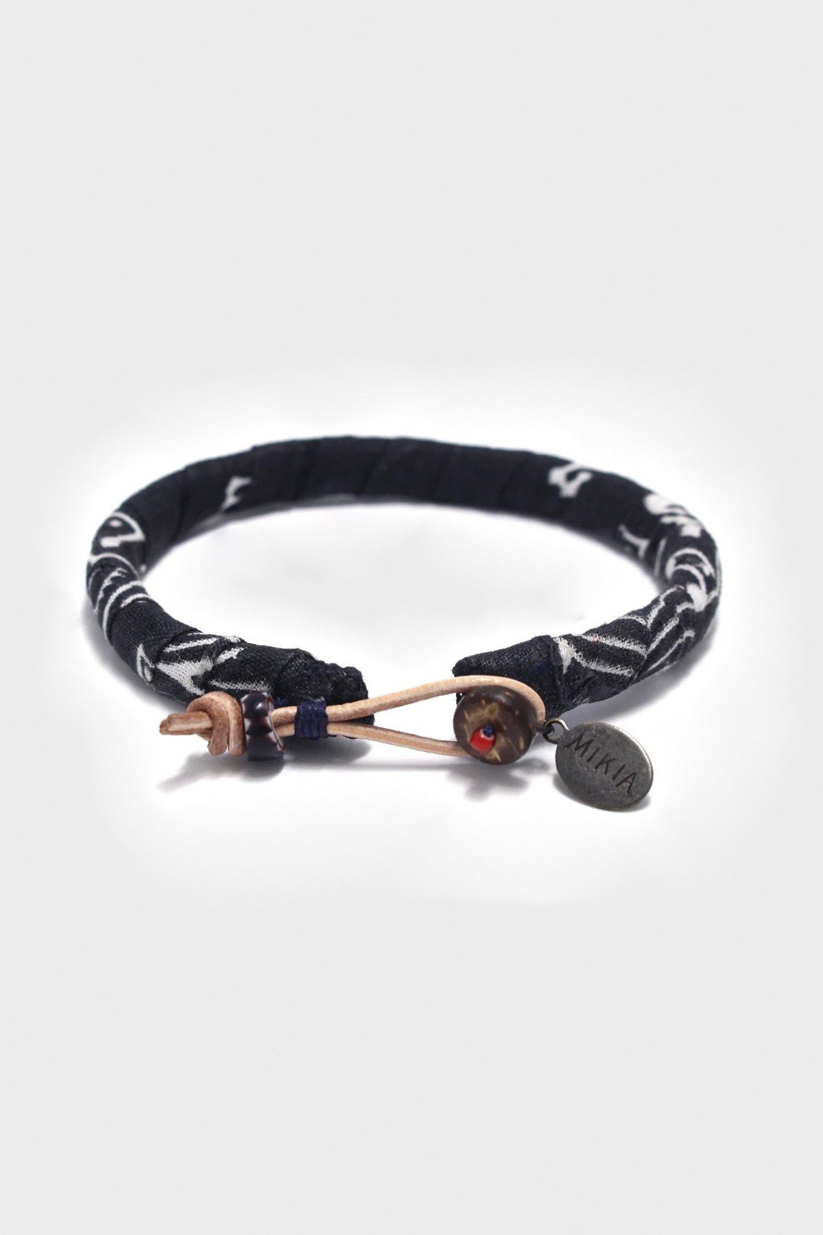 Mikia - Bandana Bracelet - Black - Canoe Club