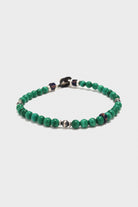 Mikia - Malachite and Sterling Silver Bracelet - Canoe Club