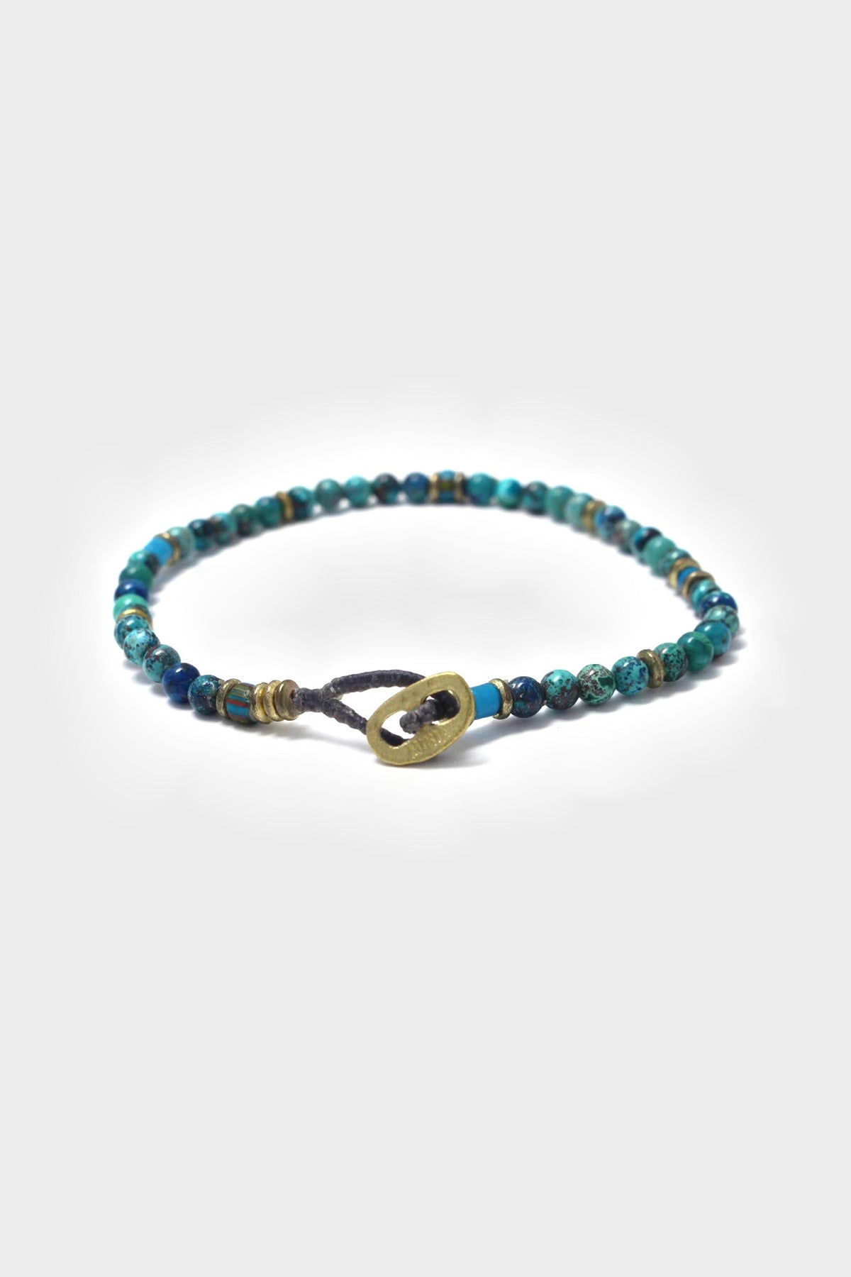 Mikia - Small Chrysocolla Bracelet - Canoe Club