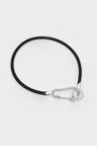 Mikia - Snake Karabiner Bracelet - Black - Canoe Club