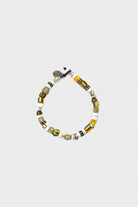 Mikia - Trade Beads Bracelet - Yellow Chevron - Canoe Club