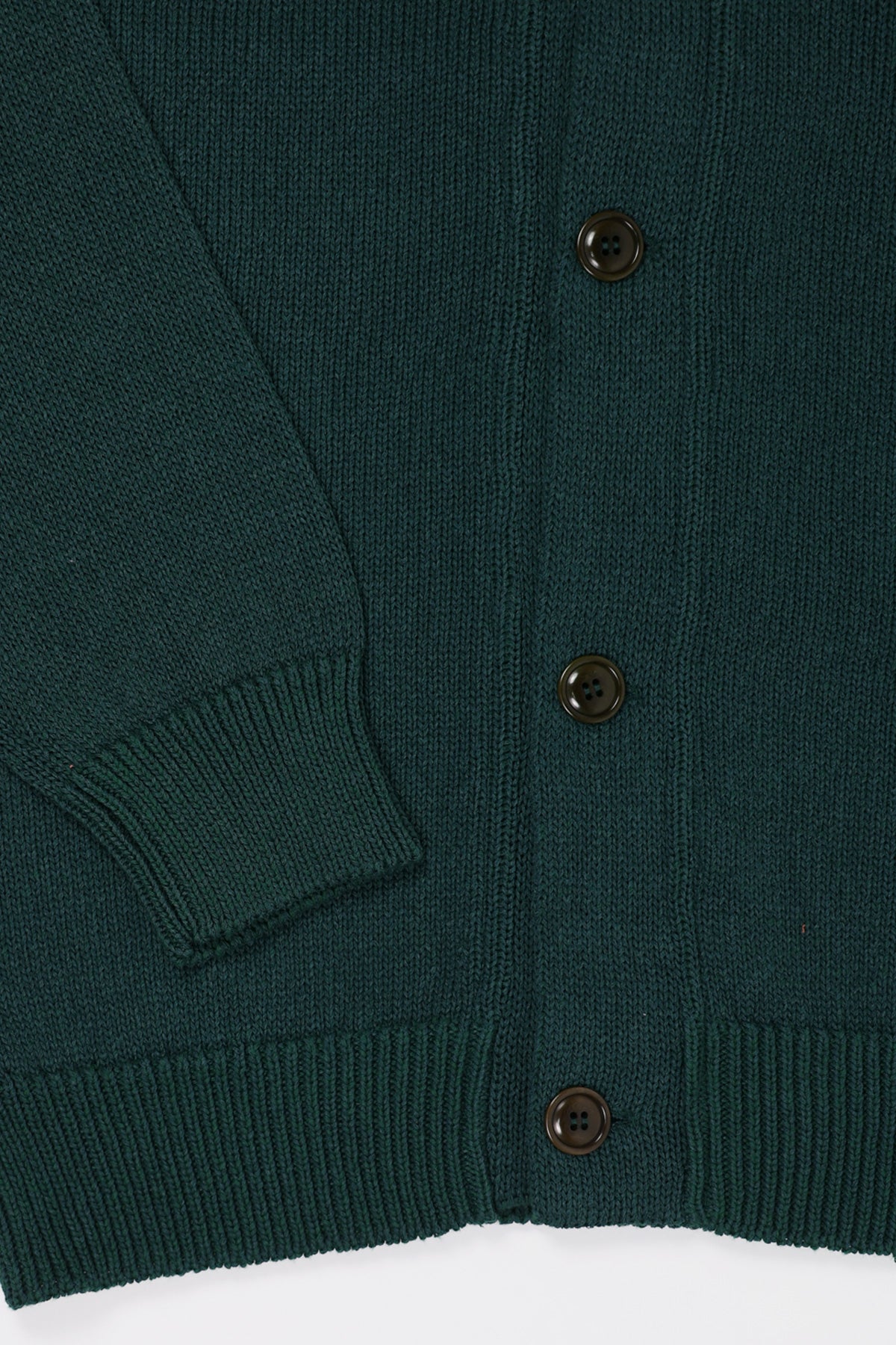 Nanamica Paper Knit Cardigan | Green | Canoe Club