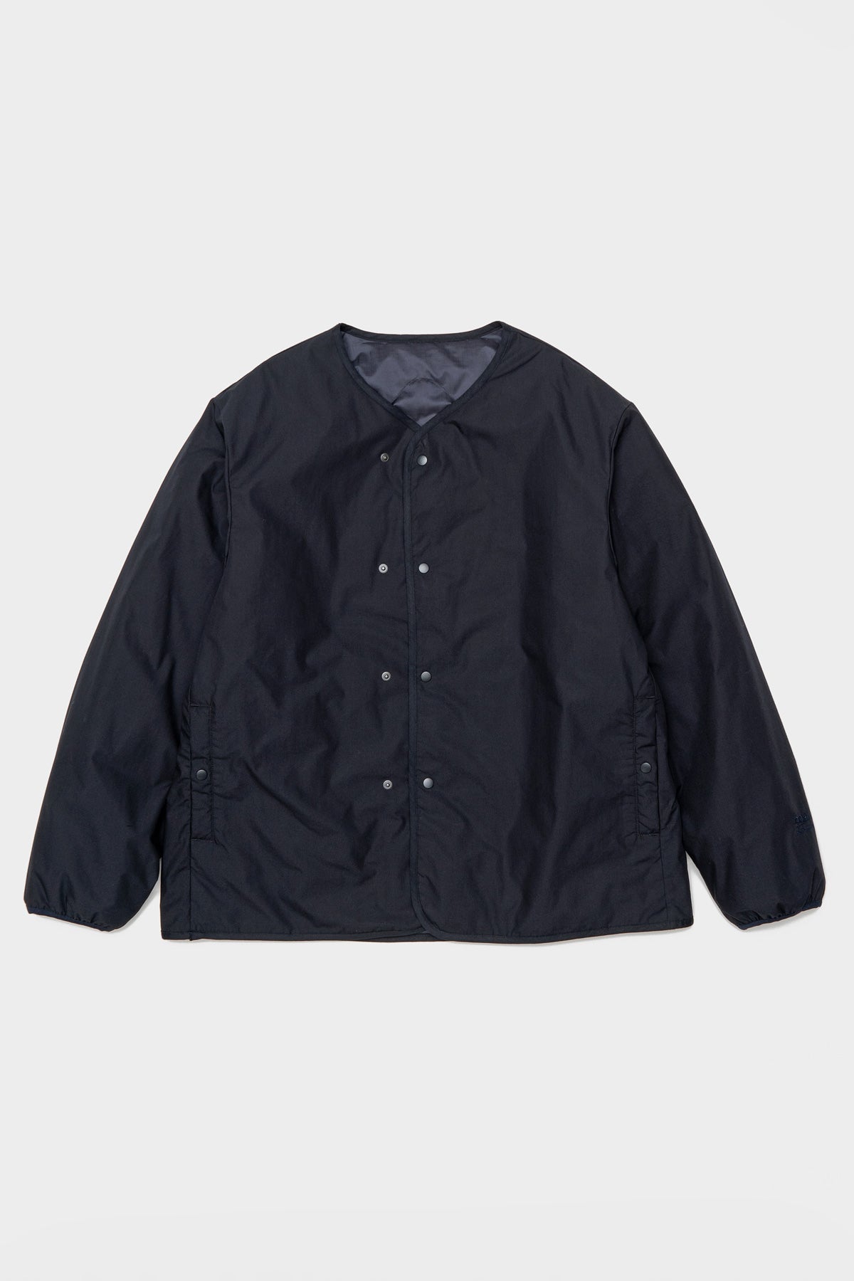 Nanamica Reversible Down Cardigan | Dark Navy | Canoe Club