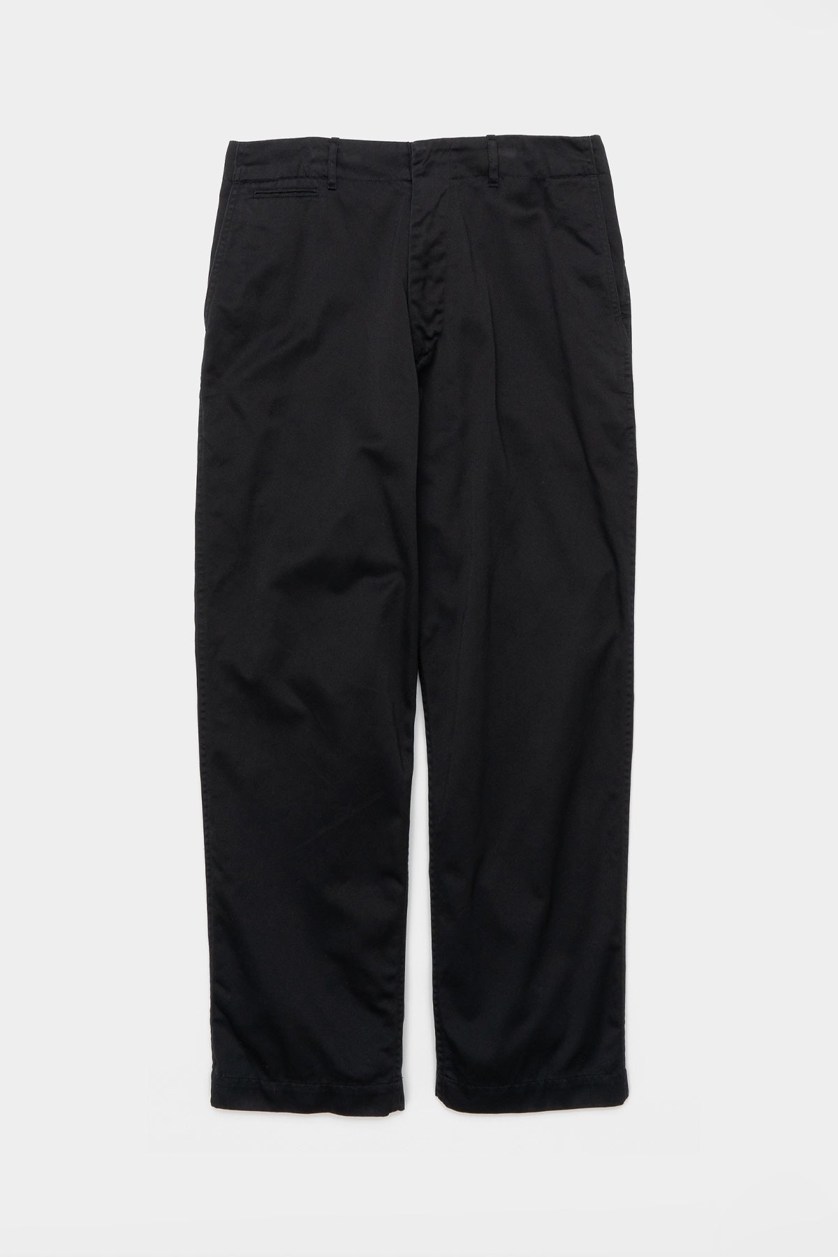 Nanamica Wide Chino Pants | Black | Canoe Club