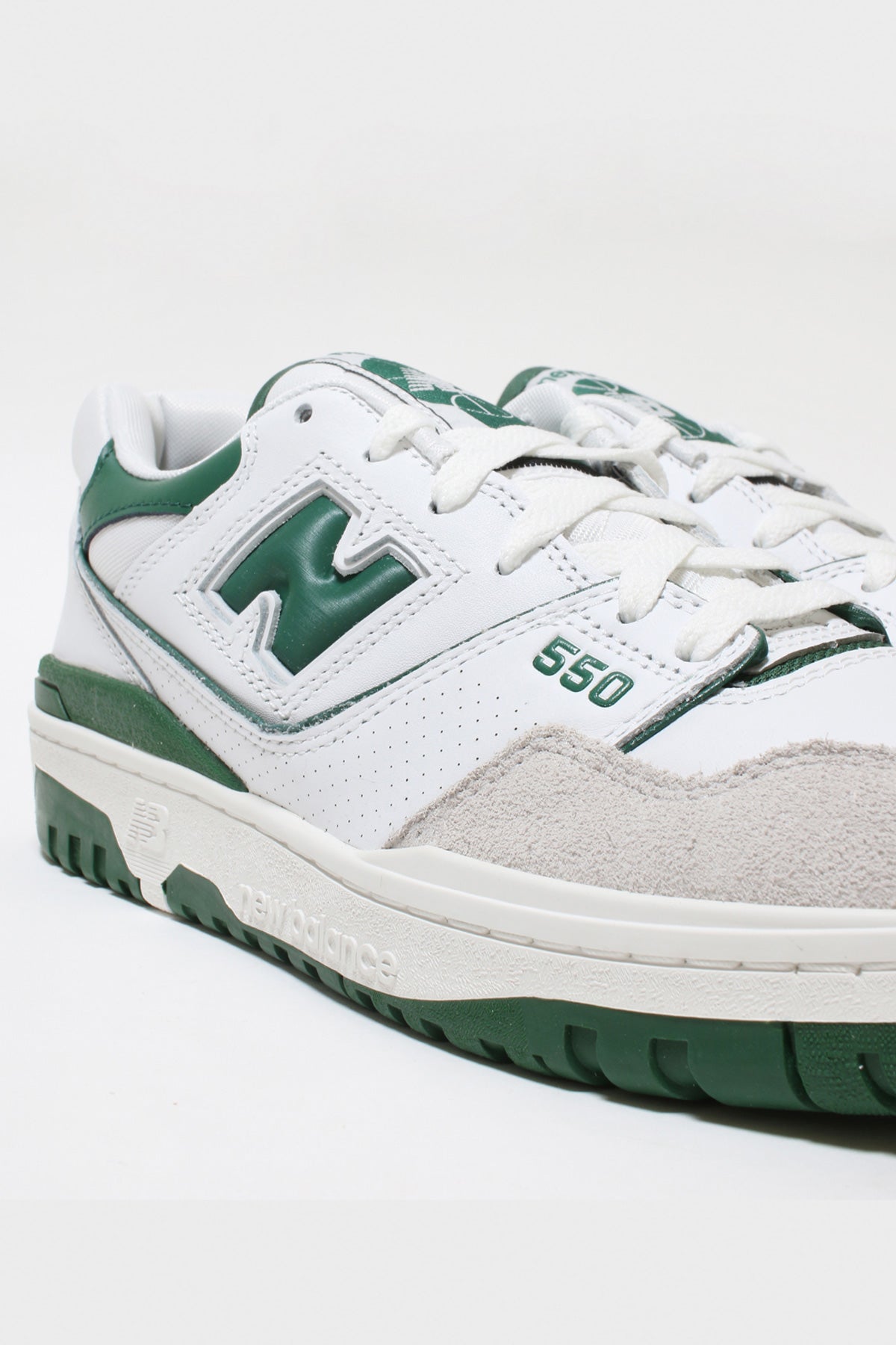 New Balance - BB550 - White/Green - Canoe Club