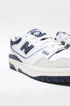New Balance - BB550 - White/Navy - Canoe Club