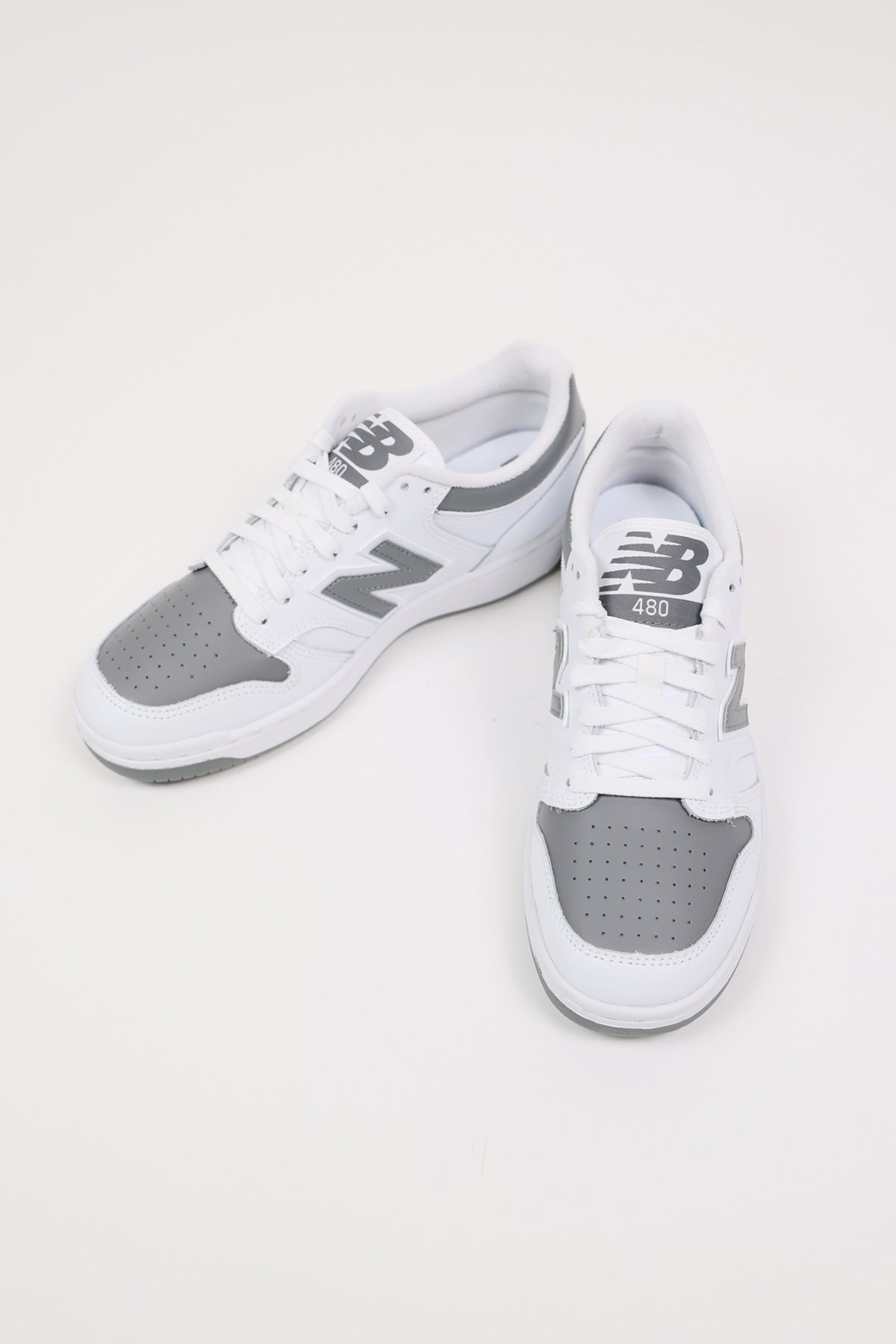 New Balance - 480 - White/Grey - Canoe Club