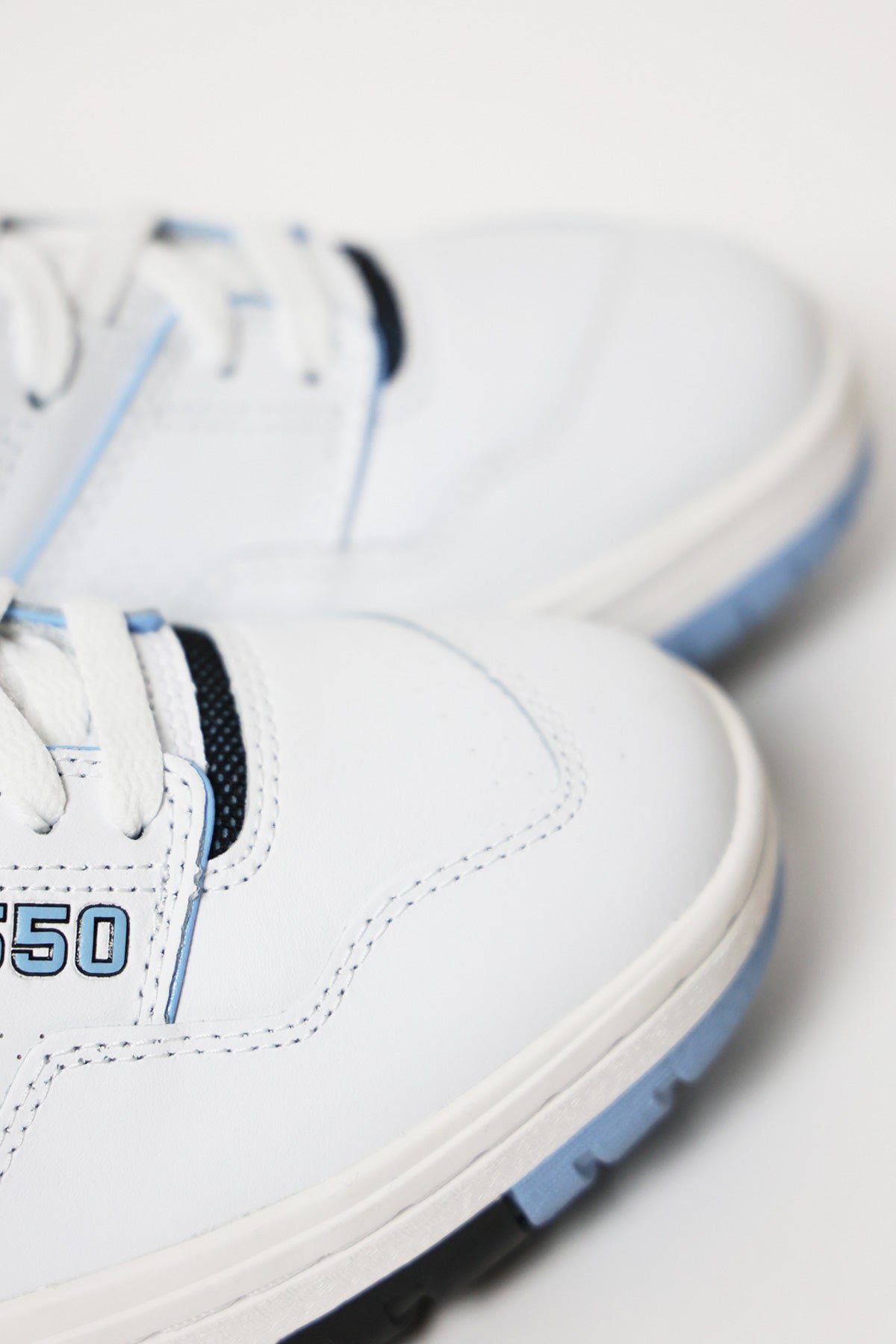 New Balance - BB550 - White/Carolina Blue - Canoe Club