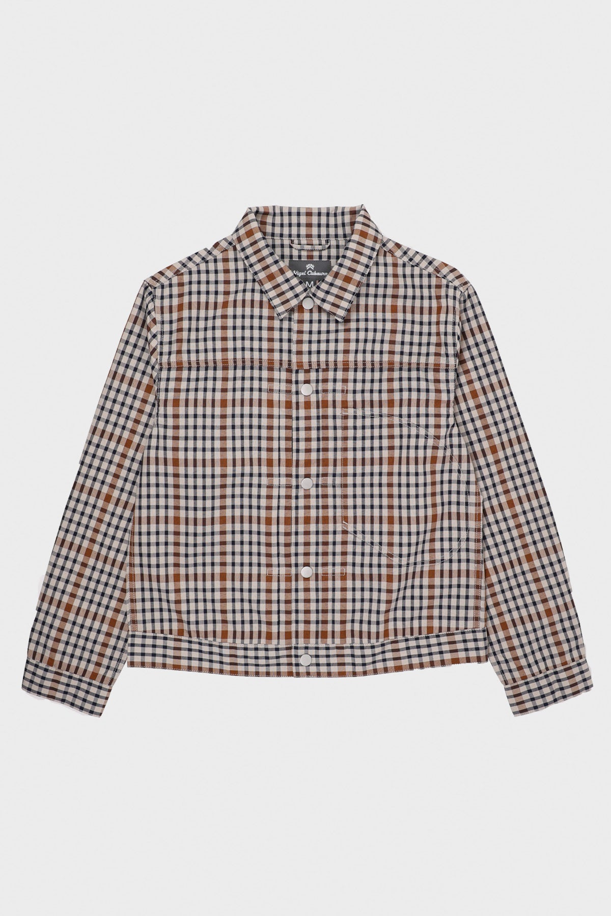 Nigel Cabourn - Japanese Type I - Stone Check - Canoe Club