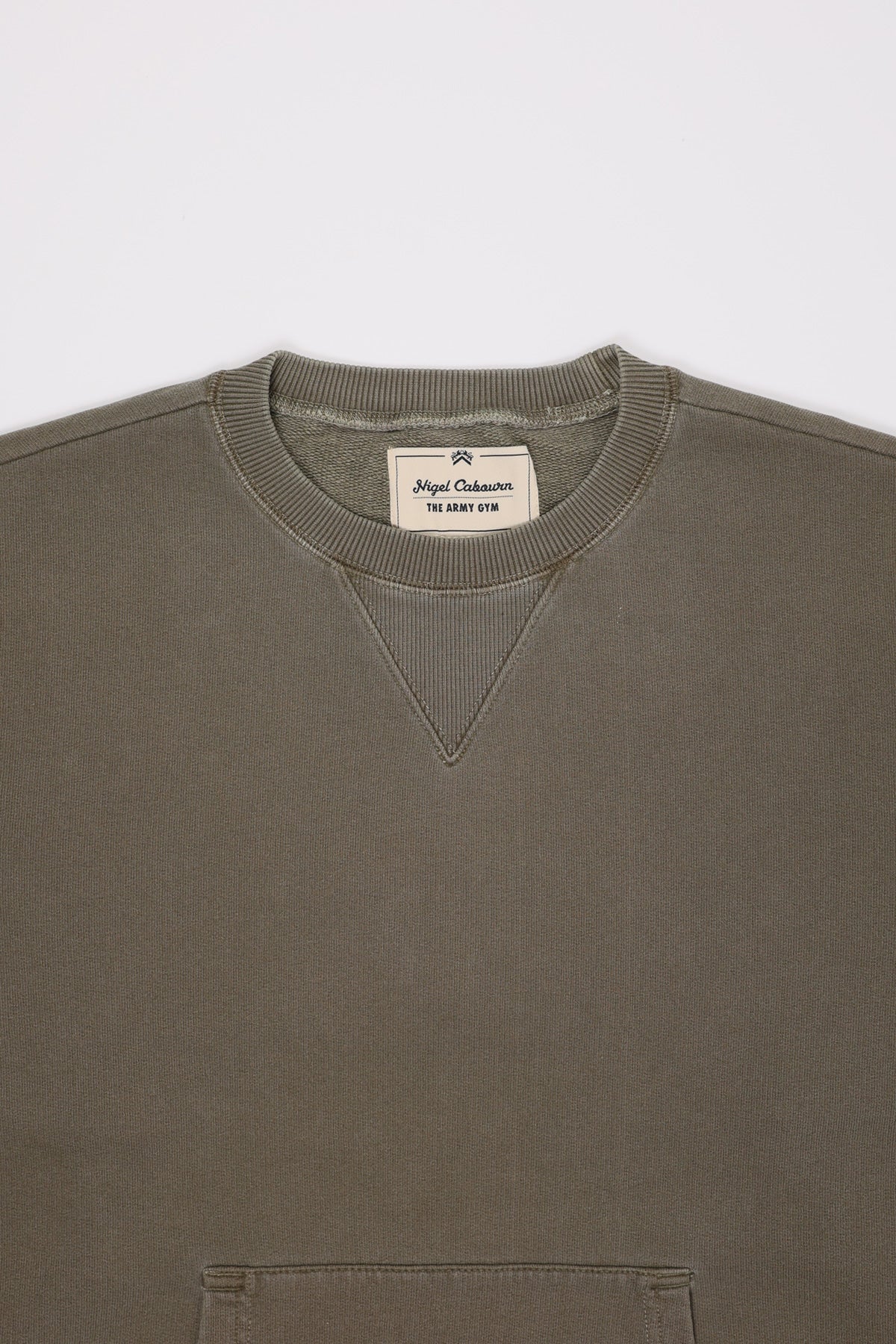 Nigel Cabourn - Training Sweater - USMC Green - Canoe Club