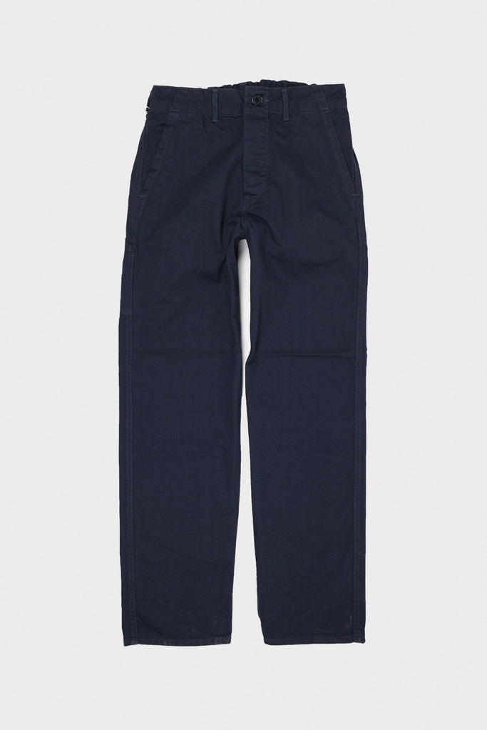 orSlow - French Work Pants - Navy - Canoe Club