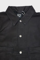 orSlow - Leather Utility Coverall - Black - Canoe Club