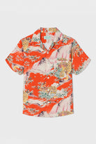 RE/DONE - Tiger Surf Rider Shirt - Red Tiger - Canoe Club