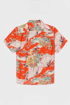RE/DONE - Tiger Surf Rider Shirt - Red Tiger - Canoe Club