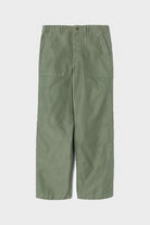 RE/DONE - Utility Pant - Loden - Canoe Club