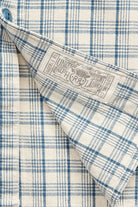 RRL - Alaska Western Shirt - Cream/Blue - Canoe Club