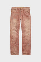 RRL - Distressed Canvas Carpenter Pant - Faded Mauve - Canoe Club