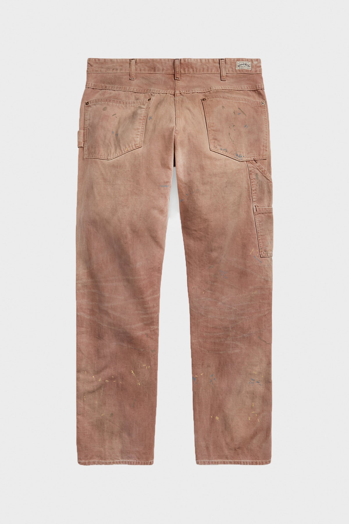 RRL - Distressed Canvas Carpenter Pant - Faded Mauve - Canoe Club