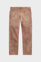 RRL - Distressed Canvas Carpenter Pant - Faded Mauve - Canoe Club