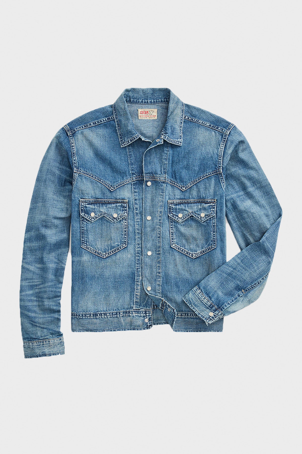 Hewson Indigo Denim Western Jacket - Hewson Wash