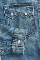 RRL - Hewson Indigo Denim Western Jacket - Hewson Wash - Canoe Club