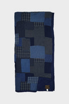 RRL - Patchwork Quilt - Indigo/Cream - Canoe Club