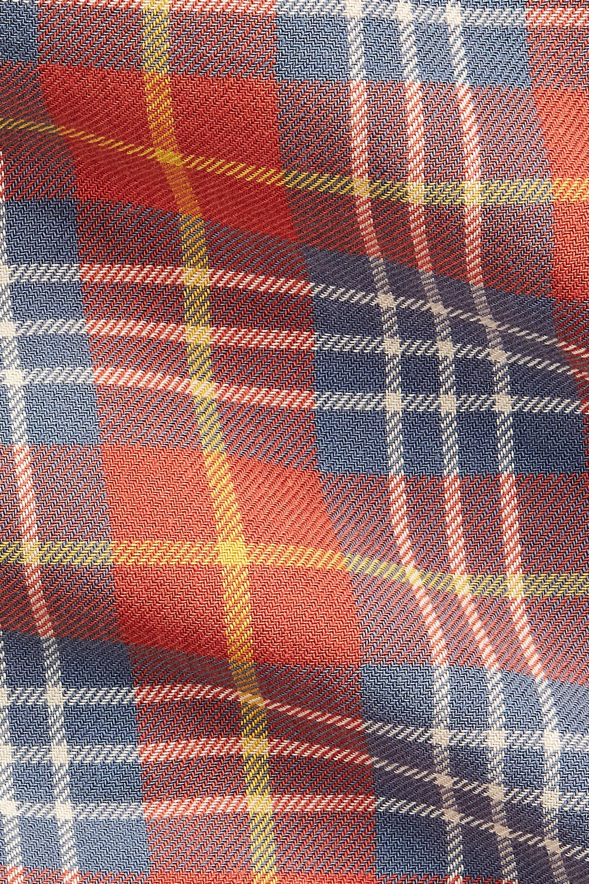 RRL - Plaid Twill Workshirt - Red/Blue - Canoe Club