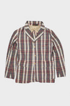 RRL - Unconstructed Madras Sport Coat - Madras - Canoe Club
