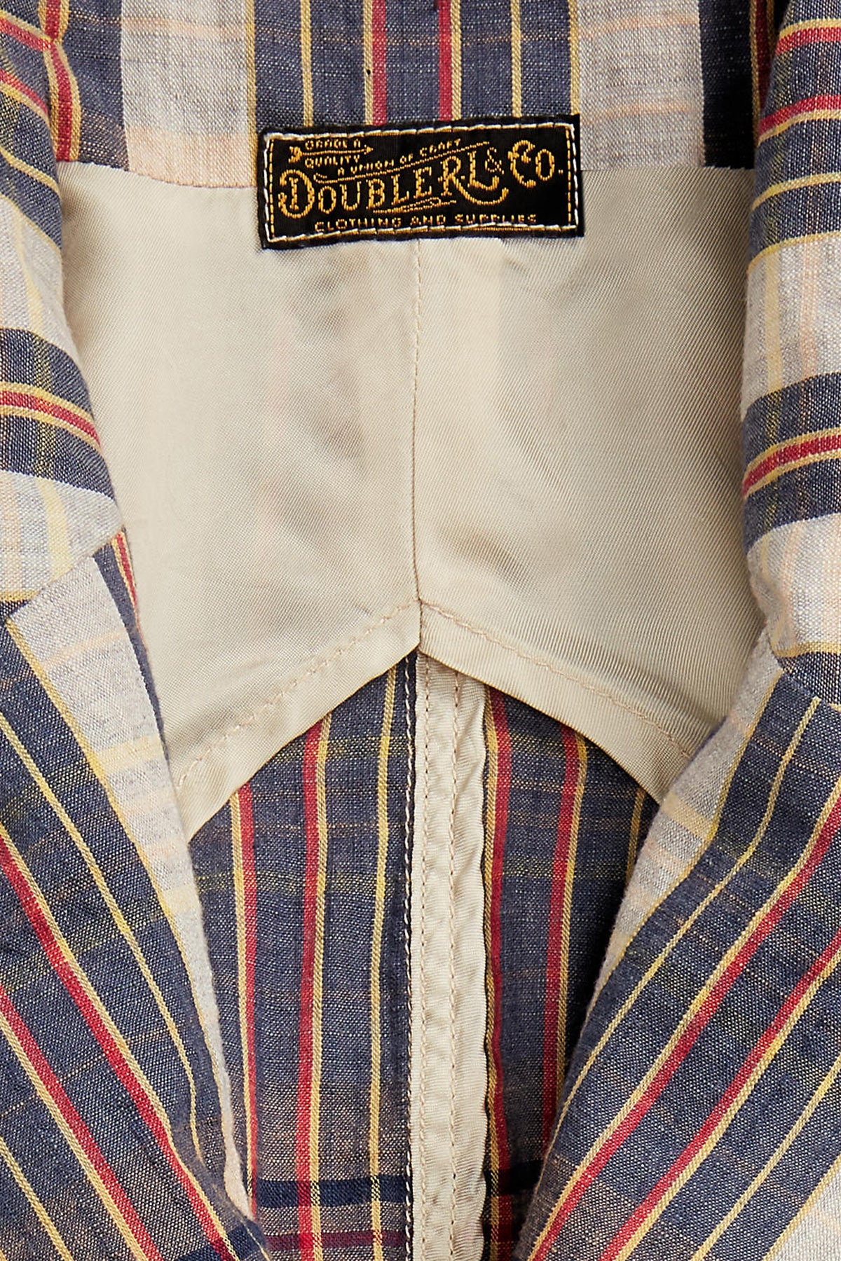 RRL - Unconstructed Madras Sport Coat - Madras - Canoe Club