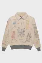 Samuel Zelig - Deli 1/4 Zip - Oatmeal - Canoe Club