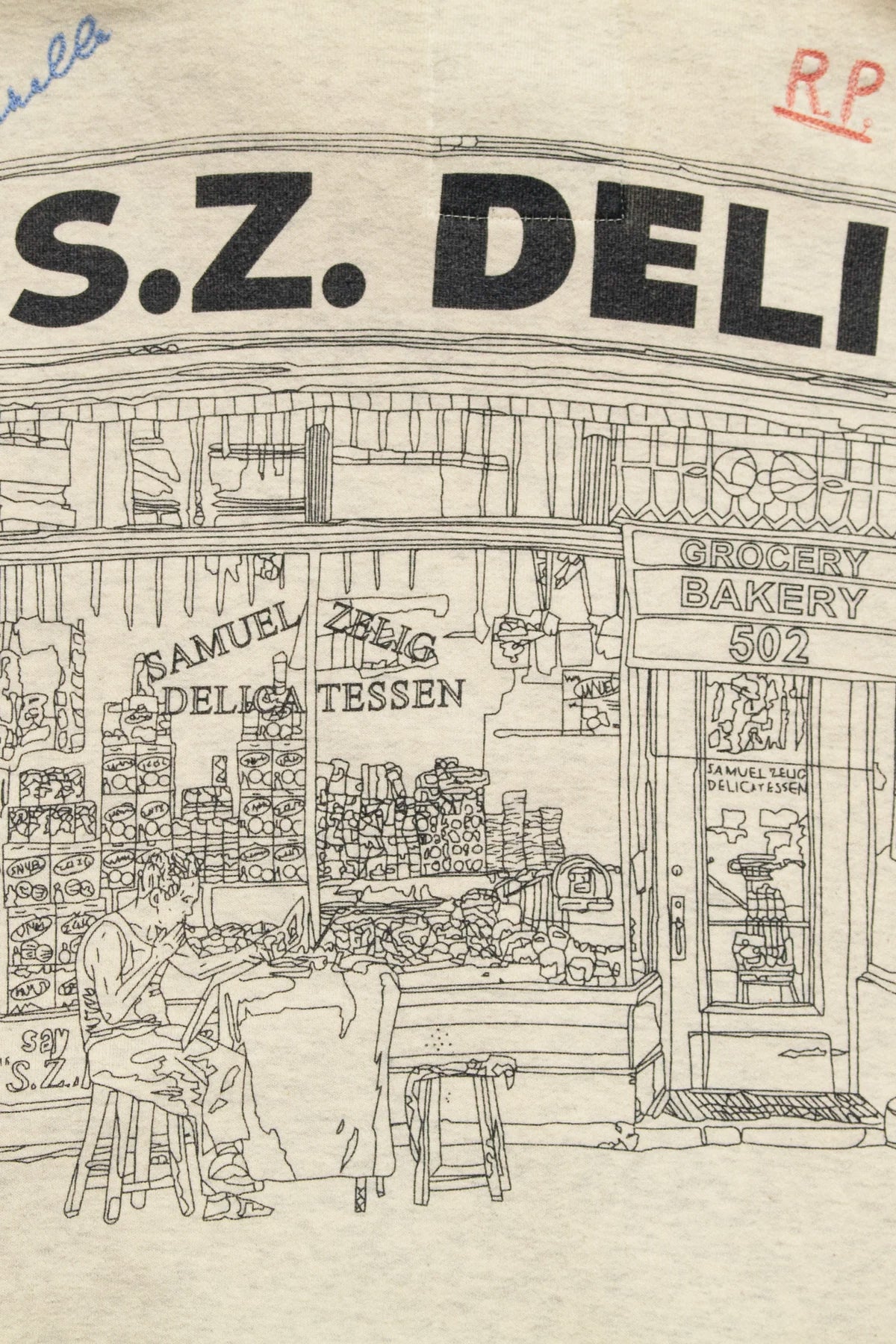 Samuel Zelig - Deli 1/4 Zip - Oatmeal - Canoe Club