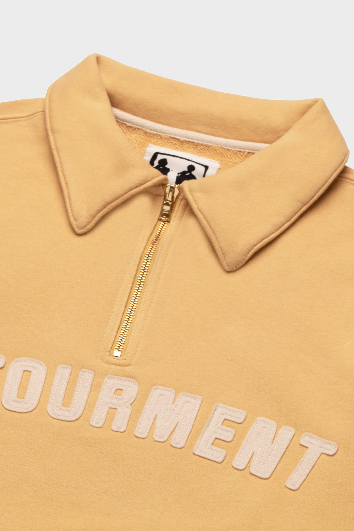Samuel Zelig - Le Tourment 1/4 Zip - Pale Yellow - Canoe Club