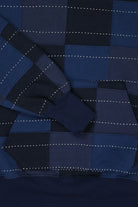 Samuel Zelig - Patchwork Hoodie - Blue - Canoe Club