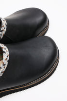 Simple - Original Clog - Leather - Black - Canoe Club