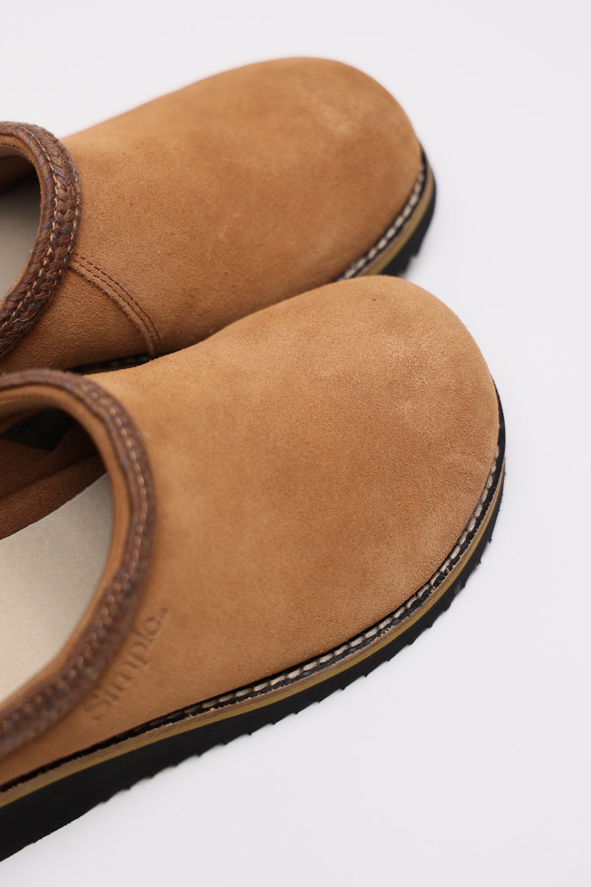 Simple Shoes Original Clog | Suede - Rust | Canoe Club