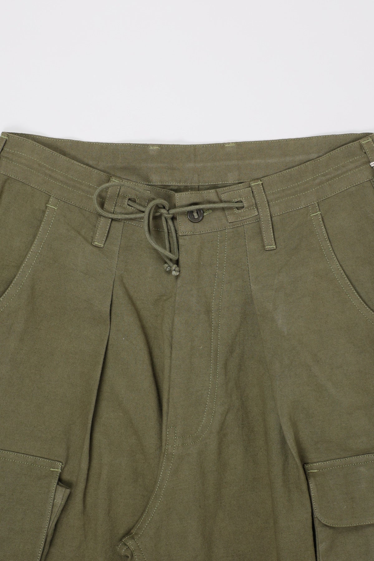 Story Mfg. - Forager Pant - Olive Slub - Canoe Club