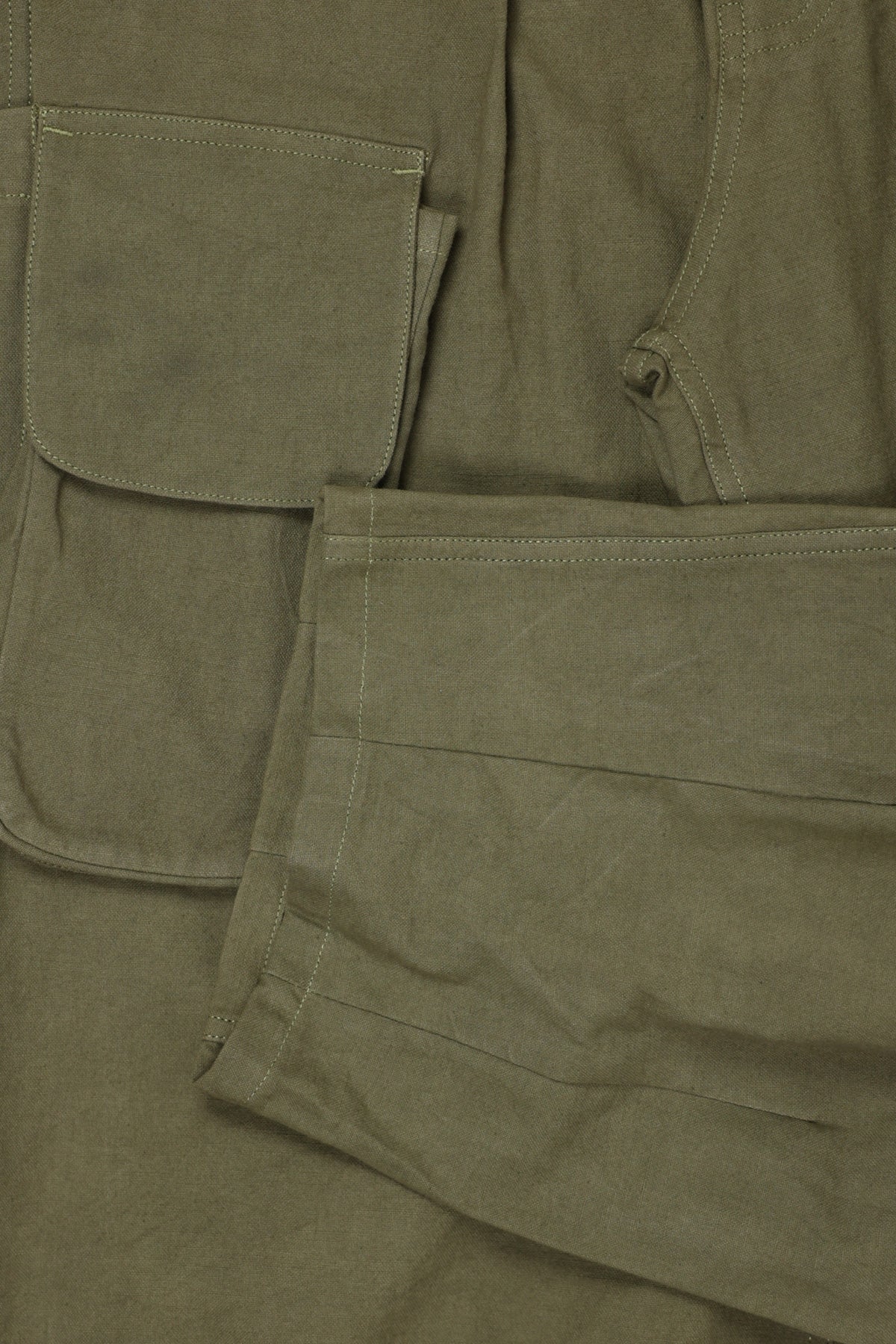 Story Mfg. - Forager Pant - Olive Slub - Canoe Club