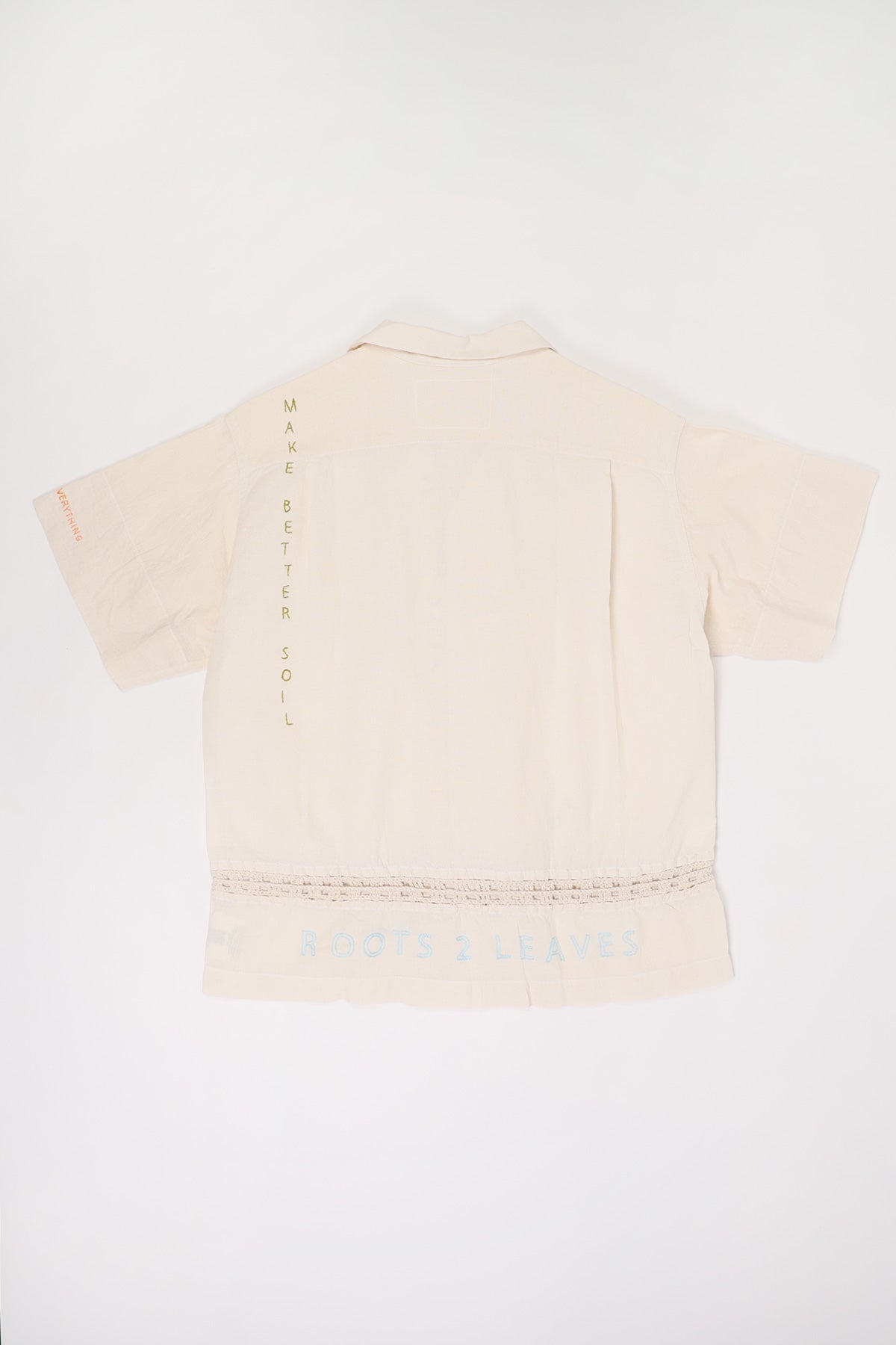 Story Mfg. - Greetings Shirt - Ecru Ground Hugger - Canoe Club