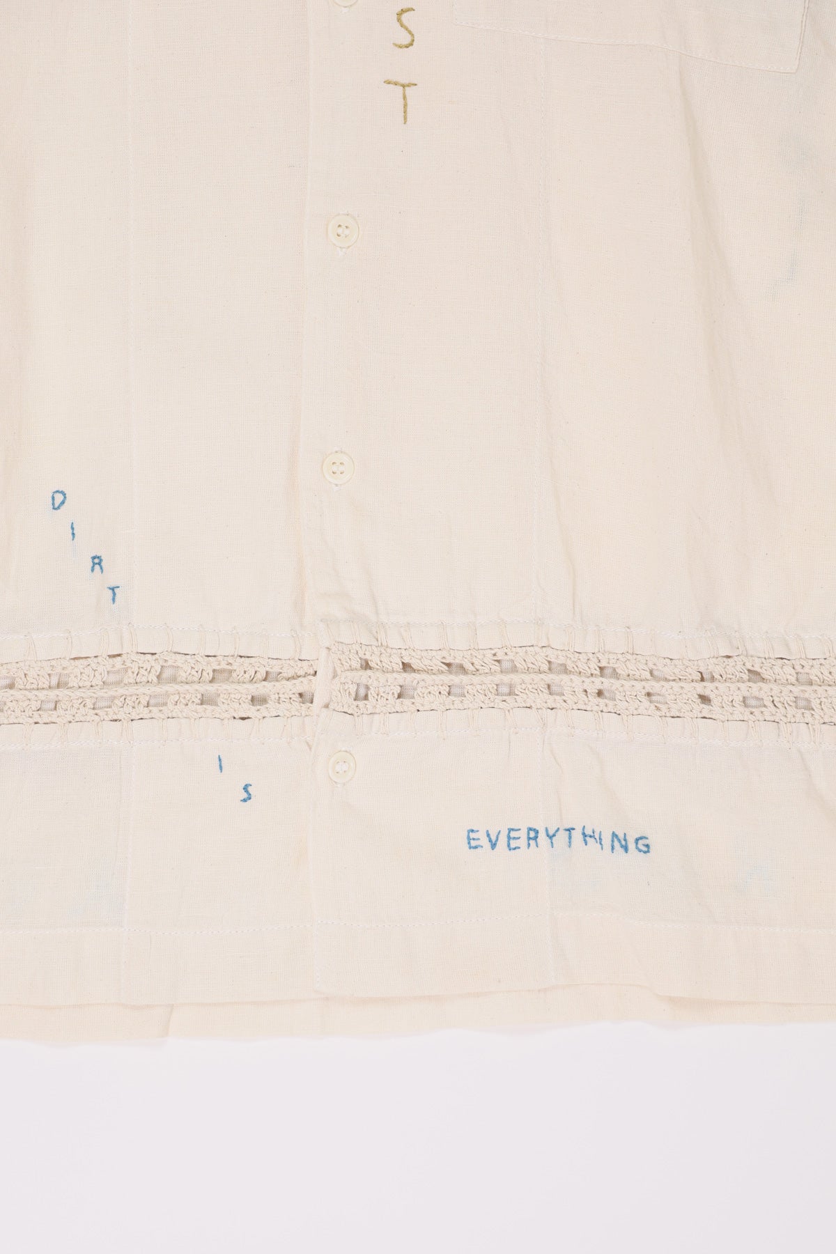 Story Mfg. - Greetings Shirt - Ecru Ground Hugger - Canoe Club