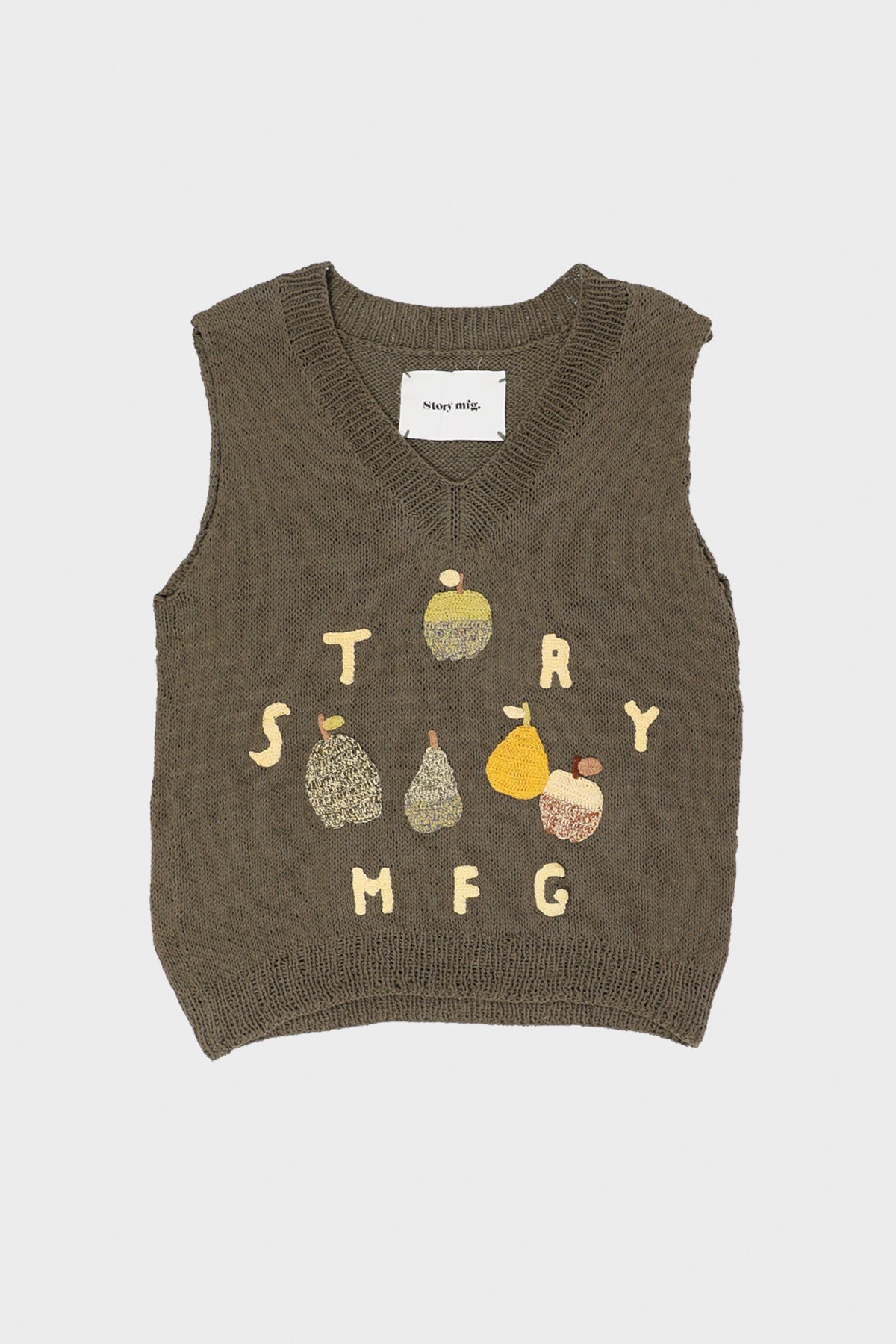 Story Mfg. - Party Vest - Olive - Canoe Club