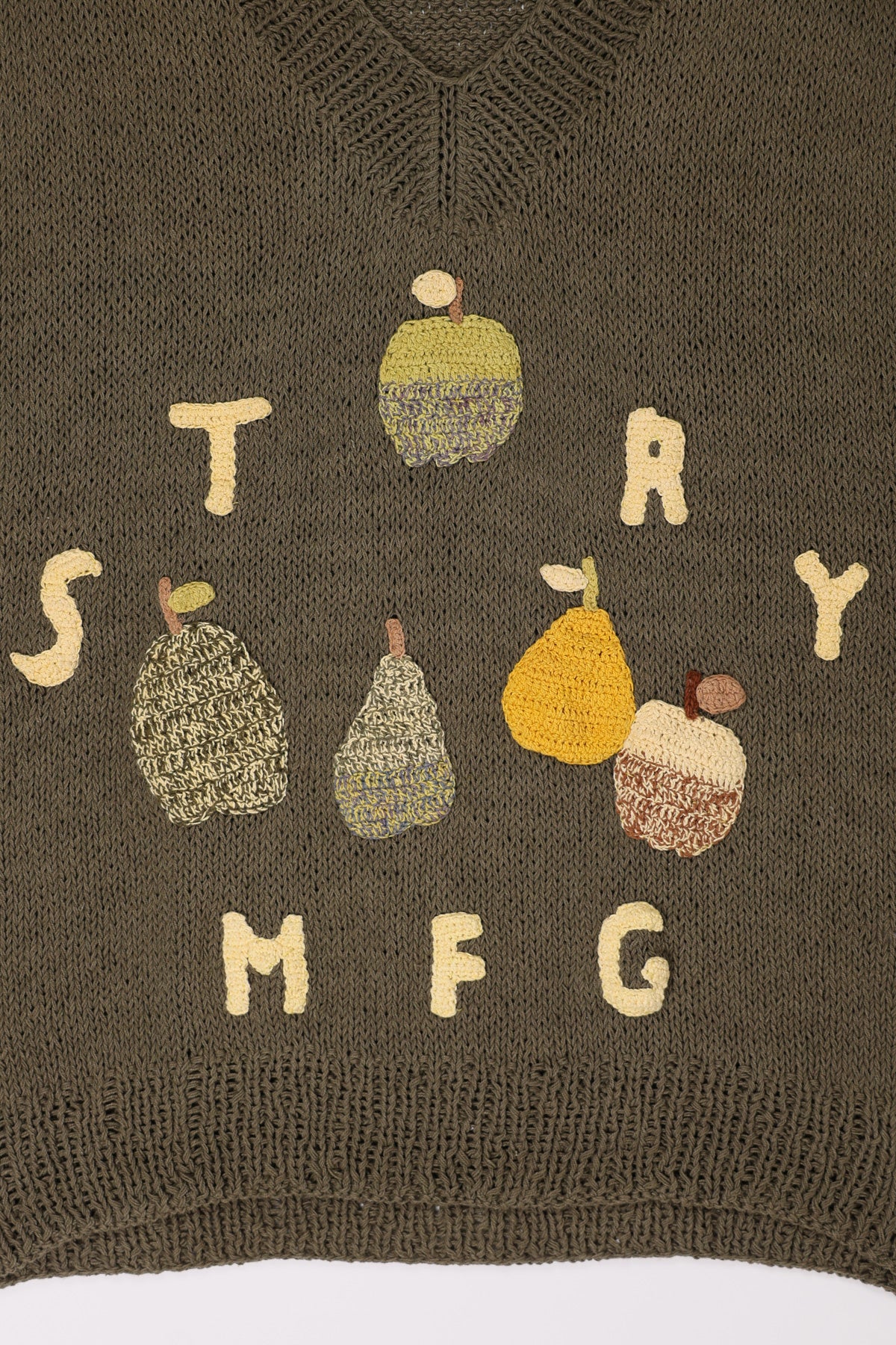 Story Mfg. - Party Vest - Olive - Canoe Club