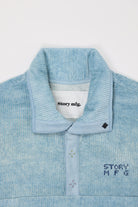 Story Mfg. - Polite Pullover - Sky Corduroy - Canoe Club